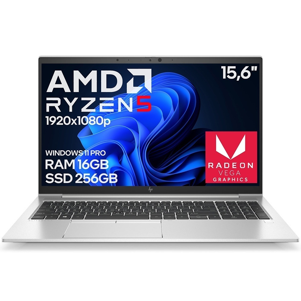 15" HP 855 G7 Ryzen 5 4650U 16GB 256SSD